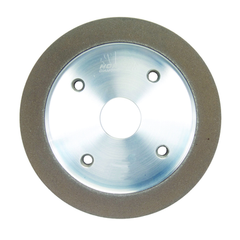 6 x 3/4 x 1-1/4" - 1/16" Abrasive Depth - 120 Grit - Type 6A2C Diamond Plain Cup Wheel - Apex Tool & Supply