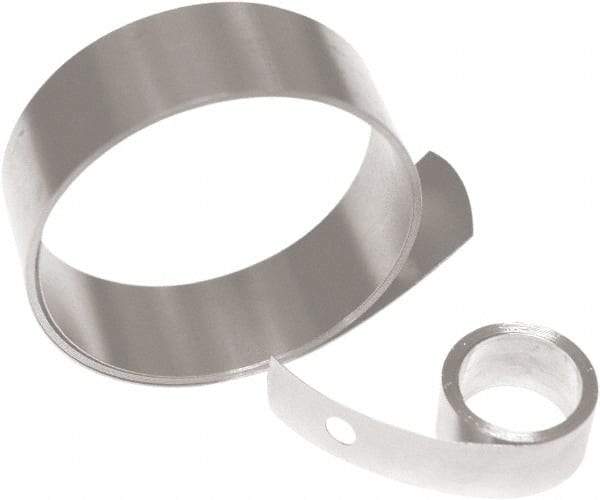 Associated Spring Raymond - 0.006" Thick x 25" Long, 2.31 N Capacity Constant Force Spring - 0.38" Wide, 0.77" ID of Reflection, 0.9" Initial Extension, 0.2" End Hole Diam - Apex Tool & Supply