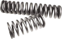 Associated Spring Raymond - 31.75mm OD, 3.962mm Wire, 101.6mm Free Length, Compression Spring - 381 Lb Spring Rating, 1694.69 N Max Work Load, Chrome Alloy Steel - Apex Tool & Supply