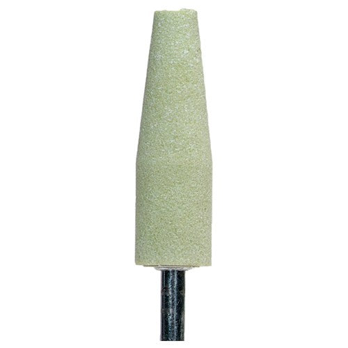 ‎3/4″ × 2-1/2″ 1/4″ Spindle Quantum Mounted Point A1 80 Grit Ceramic Alumina - Apex Tool & Supply