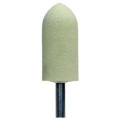 7/8″ × 2″ 1/4″ Spindle Quantum Mounted Point A11 80 Grit Ceramic Alumina - Apex Tool & Supply