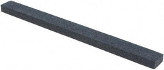 Made in USA - 150 Grit Silicon Carbide Rectangular Polishing Stone - Medium Grade, 1/2" Wide x 6" Long x 1/4" Thick - Apex Tool & Supply