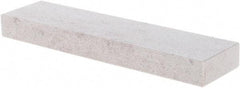 Made in USA - 4" Long x 1" Wide x 3/8" Thick, Arkansas Stone Sharpening Stone - Rectangle, Super Fine Grade - Apex Tool & Supply
