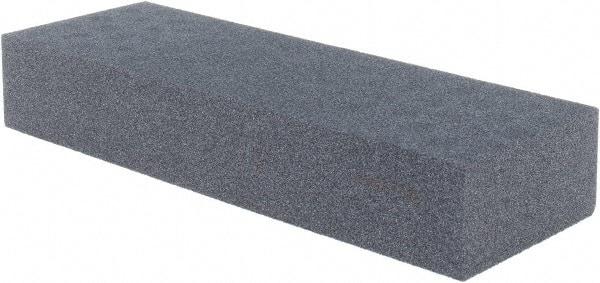 Made in USA - 6" Long x 2" Wide x 1" Thick, Silicon Carbide Sharpening Stone - Rectangle, 120 Grit, Coarse Grade - Apex Tool & Supply