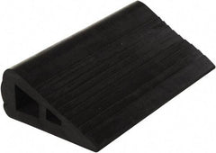Vestil - 12" Wide x 3" High x 6-1/2" Deep, Rubber Wheel Chock - Apex Tool & Supply