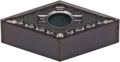 Kennametal - DNMG441 FP Grade KCU10 Carbide Turning Insert - AlTiN Finish, 55° Diamond, 1/2" Inscr Circle, 1/4" Thick, 1/64" Corner Radius - Apex Tool & Supply