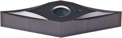 Kennametal - VNGP330 03 Grade KCU10 Carbide Turning Insert - AlTiN Finish, 35° Diamond, 3/8" Inscr Circle, 3/16" Thick, 0.004" Corner Radius - Apex Tool & Supply