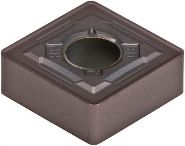 Kennametal - SNMG643 RP Grade KCU25 Carbide Turning Insert - AlTiN Finish, 90° Square, 3/4" Inscr Circle, 1/4" Thick, 3/64" Corner Radius - Apex Tool & Supply