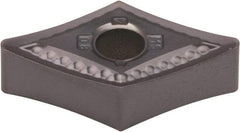 Kennametal - DNMG431 MS Grade KCU25 Carbide Turning Insert - AlTiN Finish, 55° Diamond, 1/2" Inscr Circle, 3/16" Thick, 1/64" Corner Radius - Apex Tool & Supply