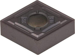 Kennametal - CNMG544 RP Grade KCU25 Carbide Turning Insert - AlTiN Finish, 80° Diamond, 5/8" Inscr Circle, 1/4" Thick, 1/16" Corner Radius - Apex Tool & Supply