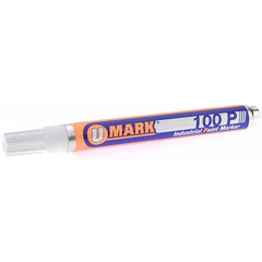 Value Collection - Markers & Paintsticks Type: Paint Marker Color: White - Apex Tool & Supply