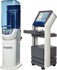 HAIMER - 43" Long x 32" Wide x 32" High, 32" Diam Capacity, 120V Power Source, Balancing Machine - 30" Height Measuring Capacity, HSK, SK, BT, CAT, BBT, Capto, KM - Apex Tool & Supply