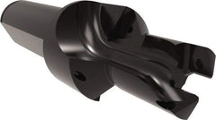 Allied Machine and Engineering - 15 to 16mm Diam, Straight Shank, 19.05mm Body Shank Diam, Combo Chamfer and Countersink Drill - TCMT 110204 Insert, 95.65mm OAL - Apex Tool & Supply