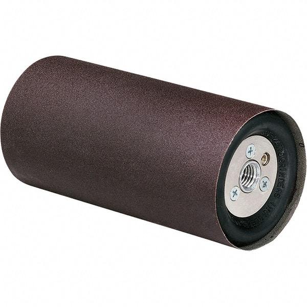 Dynabrade - 3-1/4" Wheel OD, 7" Wheel Width, Aluminum, Pneumatic Wheel with Hub - 10-11/16" Long x 7" Wide, 5/8" Wheel Arbor Hole, For Use with 58050 Rolling Pin Sander - Apex Tool & Supply