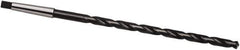 Guhring - 47/64", 2MT 118° Point High Speed Steel Taper Shank Drill Bit - Oxide Finish, 245mm Flute Length, 370mm OAL, Spiral Flute, Series 266 - Apex Tool & Supply