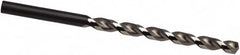 Taper Length Drill Bit: 0.2205″ Dia, 130 ° Bright/Uncoated, RH Cut, Parabolic Flute, Straight Shank, Series 535