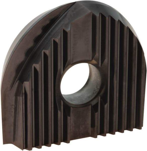 Tool-Flo - TBNR1500 ZS Grade ZS26D Carbide Milling Insert - AlTiN Finish, 0.312" Thick, 1" Inscribed Circle - Apex Tool & Supply