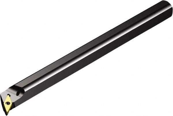 Sandvik Coromant - 1.941" Min Bore Diam, 12" OAL, 1-1/2" Shank Diam, A..SVPBR/L Indexable Boring Bar - Screw-On Holding Method - Apex Tool & Supply