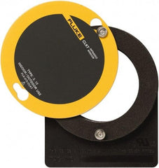 Fluke - 43mm (1.7") Diam, Infrared Viewing Window - 1,452mm (2-1/4") View Area, 2mm (0.08") Thickness, Use with Outdoor & Indoor, Thermal Imagers - Apex Tool & Supply