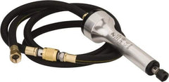 PRO-SOURCE - 1/4" Collet, Straight Handle, Air Straight Die Grinder - 40,000 RPM, Rear Exhaust, 1.71 CFM, 0.45 hp, 90 psi, 1/4 NPT Inlet - Apex Tool & Supply
