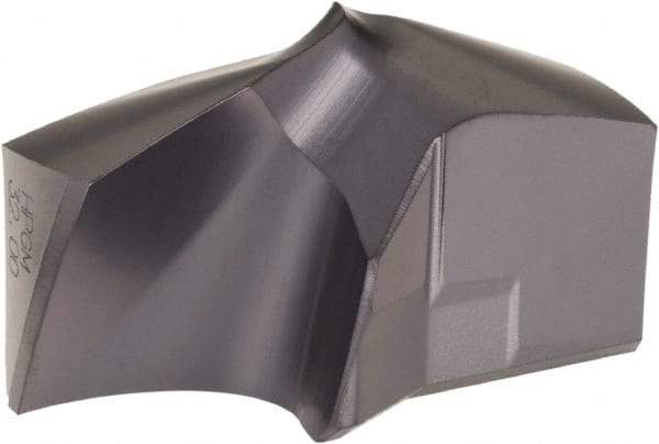 Kennametal - Series KSEM Plus, 32mm Diam Grade KCPM45 140° Replaceable Drill Tip - Carbide, TiAlN Finish, 8 Seat Size - Apex Tool & Supply