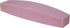 Grier Abrasives - 120 Grit Aluminum Oxide Boat (Shape) Polishing Stone - Apex Tool & Supply