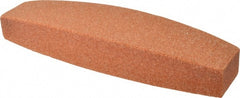 Grier Abrasives - 60 Grit Aluminum Oxide Boat (Shape) Polishing Stone - Apex Tool & Supply