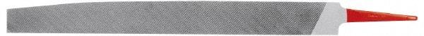 Simonds File - 6" Long, Bastard Cut, Knife American-Pattern File - Double Cut, Tang - Apex Tool & Supply