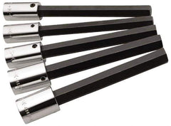 SK - 5 Piece 1/2" Drive Inch Hex Bit Socket Set - 5/16 to 5/8" Hex - Apex Tool & Supply
