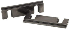 Snap Jaws - 6" Wide x 1-3/4" High x 1/2" Thick, Step Vise Jaw - Steel, Fixed Jaw, Compatible with 6" Vises - Apex Tool & Supply