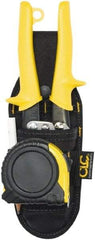 CLC - General Purpose Holster with 3 Pockets - Ballistic Polyester, Black - Apex Tool & Supply