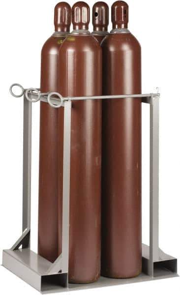 Little Giant - 4 Cylinder, Cylinder Pallet - 33" Wide x 41" High x 25" Deep - Apex Tool & Supply