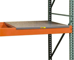 Little Giant - 58" Wide, 2 High, Open Shelving Accessory/Component - 48" Long, Use with Pallet Racks - Apex Tool & Supply