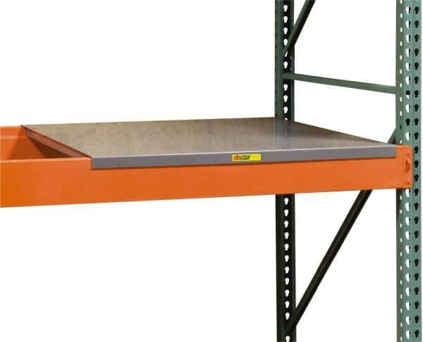 Little Giant - 46" Wide, 2 High, Open Shelving Accessory/Component - 36" Long, Use with Pallet Racks - Apex Tool & Supply