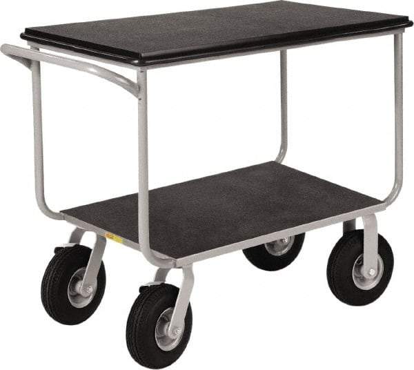 Little Giant - 1,000 Lb Capacity, 22" Wide x 39" Long x 35" High Instrument Cart - 2 Shelf, Steel - Apex Tool & Supply