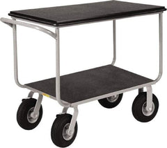 Little Giant - 1,000 Lb Capacity, 22" Wide x 39" Long x 35" High Instrument Cart - 2 Shelf, Steel - Apex Tool & Supply
