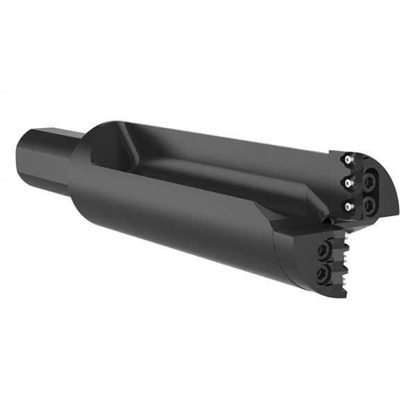 Allied Machine and Engineering - 8-31/64" Max Drill Depth, 2.5xD, 81.3mm Diam, Indexable Insert Drill - Apex Tool & Supply