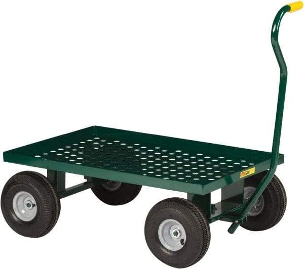 Little Giant - 1,200 Lb Capacity Steel Nursery Wagon - Steel Deck, 24" OAW - Apex Tool & Supply