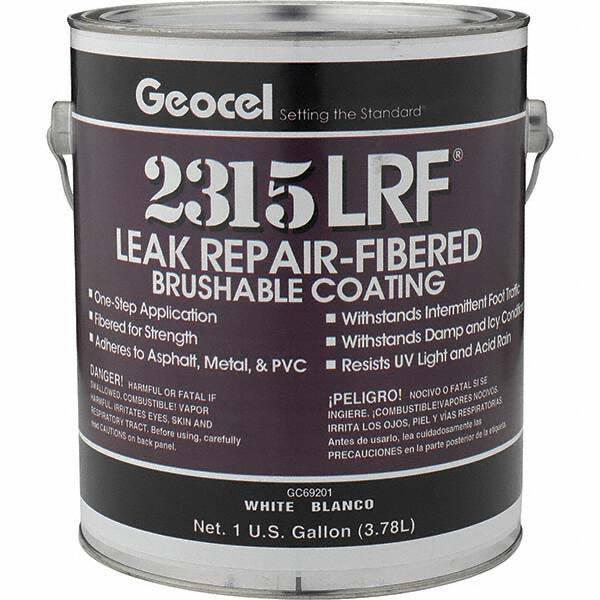 Geocel - 1 Gal Can Brushable Repair Fibered Sealant - Clear - Apex Tool & Supply