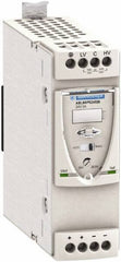 Schneider Electric - 72 Watt, 3 Amp, 100 to 120 VAC, 200 to 500 VAC Input, 24 VDC Output, DIN Rail Power Supply - Screw Connection, 165mm Wide x 155mm Deep x 143mm High, 87-100% Efficiency, Green LED Output, Red LED Output - Apex Tool & Supply