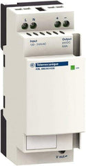 Schneider Electric - 30 Watt, 1.20 Amp, 100 to 240 VAC, 120 to 250 VDC Input, 24 VDC Output, DIN Rail, Panel Power Supply - Screw Connection, 60mm Wide x 59mm Deep x 100mm High, 82-100% Efficiency, Green LED Output - Apex Tool & Supply