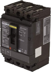 Square D - 20 Amp, 250 VDC, 600 VAC, 3 Pole, Panel Mount Molded Case Circuit Breaker - Thermal Magnetic Trip, 14-3/0 AWG, 87.4mm Deep x 162.6mm High x 104.7mm Wide - Apex Tool & Supply
