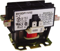 Square D - 2 Pole, 20 Amp Inductive Load, Definite Purpose Contactor - 30 Amp Resistive Rating - Apex Tool & Supply