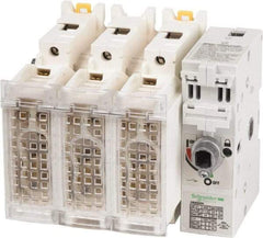 Schneider Electric - 3 Pole, 600 Volt, 60 Amp, Pressure Plate Fuse Holder - Compatible with J Class, 149mm Wide Fuse - Apex Tool & Supply
