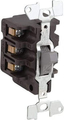 Square D - 3 Poles, 30 Amp, Open Toggle Manual Motor Starter - 1 hp at 90 VDC, 1-1/2 hp at 230 VDC, 15 hp at 460 VAC, 2 hp at 115 VAC, 2 hp at 115 VDC, 20 hp at 575 VAC & 7-1/2 hp at 230 VAC, CE, CSA & UL Recognized - Apex Tool & Supply