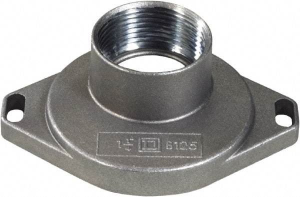 Square D - 1-1/4 Inch Conduit, Safety Switch Plate Hub - For Use with Load Centers, RB Devices - Apex Tool & Supply