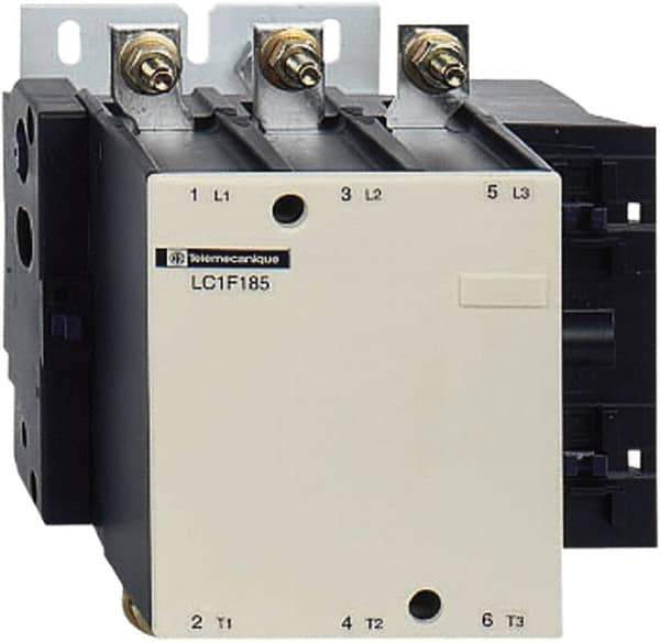 Schneider Electric - 3 Pole, 220 Coil VAC, 275 Amp at 440 VAC, Nonreversible IEC Contactor - Bureau Veritas, CCC, CSA, DNV, EN/IEC 60947-1, EN/IEC 60947-4-1, GL, JEM 1038, LROS, RINA, RMRoS, RoHS Compliant, UL Listed - Apex Tool & Supply