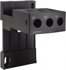 Schneider Electric - 38 Amp Circuit Breaker Terminal Block - Use with TeSys, TeSys D - Apex Tool & Supply