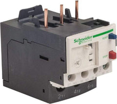 Schneider Electric - 3 Pole, NEMA Size 0-1, 9 to 13 Amp, 690 VAC, Thermal NEMA Overload Relay - Trip Class 20, For Use with LC1D12, LC1D18, LC1D25, LC1D32 and LC1D38 - Apex Tool & Supply