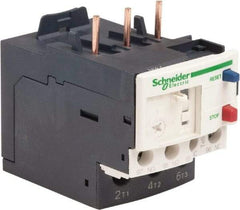 Schneider Electric - 3 Pole, NEMA Size 00-1, 2.5 to 4 Amp, 690 VAC, Thermal NEMA Overload Relay - Trip Class 20, For Use with LC1D09, LC1D12, LC1D18, LC1D25, LC1D32 and LC1D38 - Apex Tool & Supply